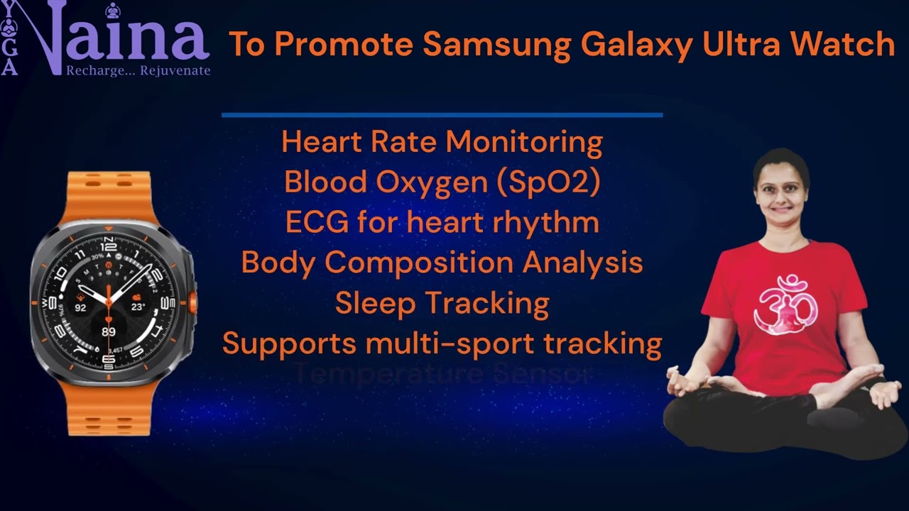 Yoga Workshop (to promote Samsung watch ultra features)