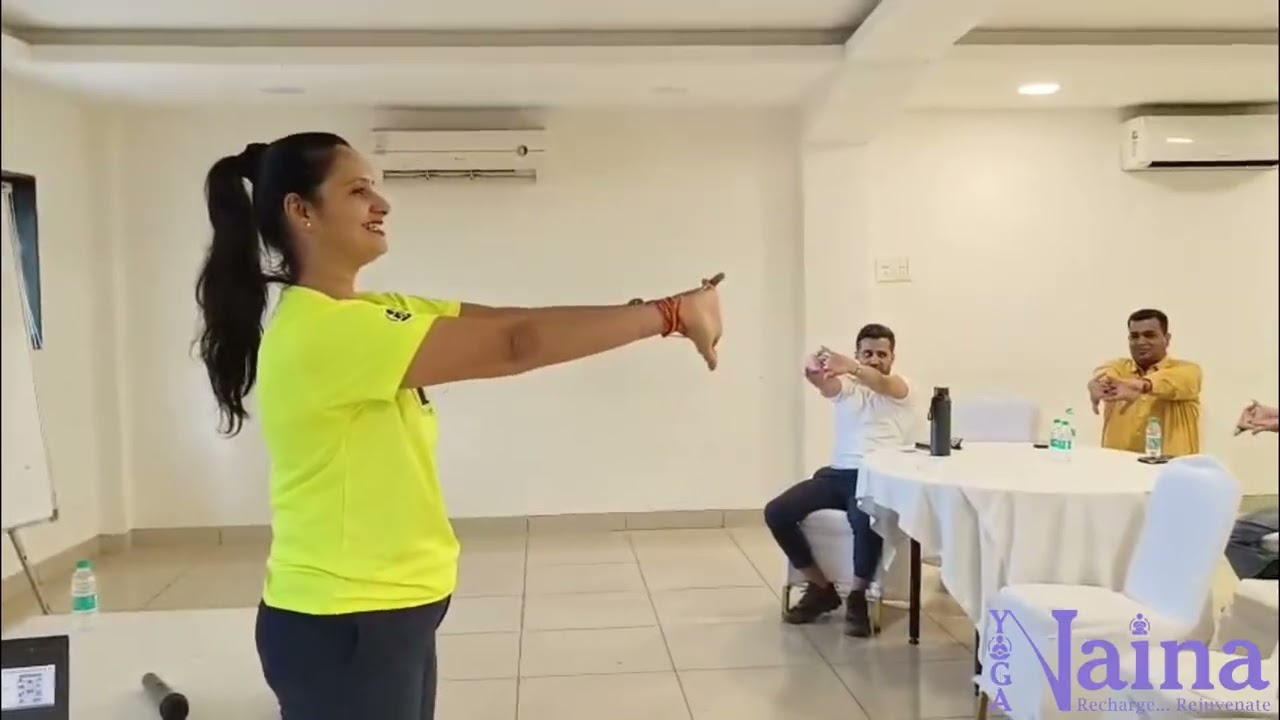 Ergonomics, Pranayam, & Fun Activity – Corporate Working Professionals